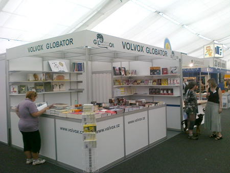 Stnek na veletrhu Svt knihy 2011