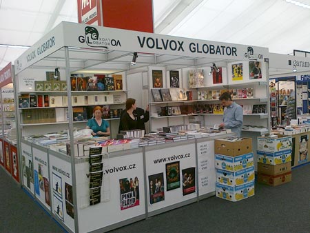 Stánek na veletrhu Svět knihy 2010