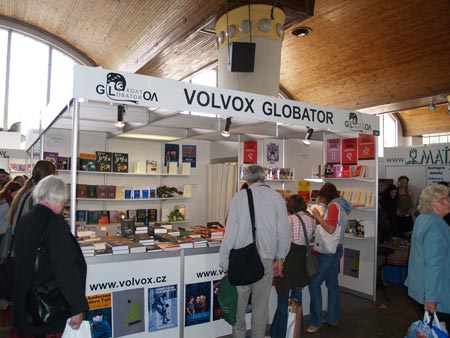 Stánek na veletrhu Svět knihy 2007